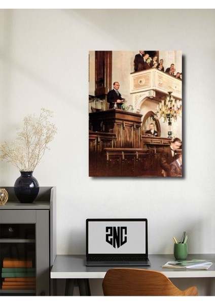 Mustafa Kemal Atatürk Tarihi Portre Posteri, Tarihi Kişiler, Özel Tasarım Kağıt Poster, Duvar Sanatı fiyatları