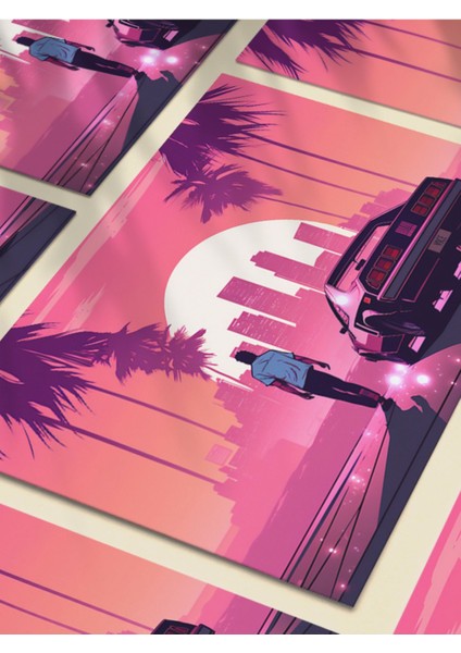 Gta 6 (Vı) - Gaming Posterleri, Özel Tasarım Kağıt Poster, Duvar Sanatı fırsatları