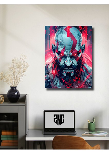 Kratos - God Of War - Gaming Posterleri, Özel Tasarım Kağıt Poster, Duvar Sanatı modelleri