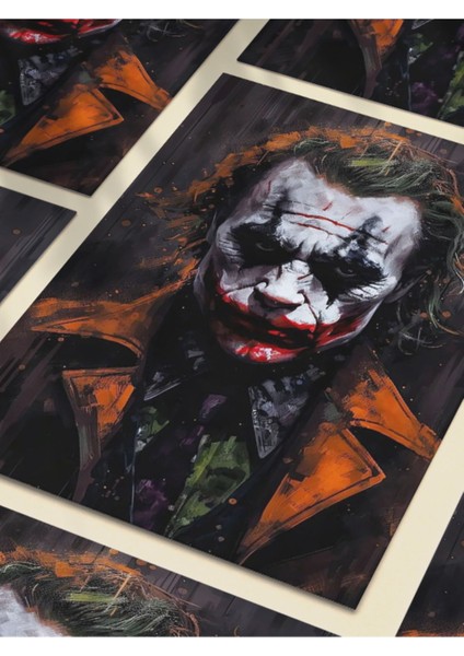 Joker, Dizi, Film ve Karakter Özel Tasarım Poster Serisi, Eşsiz Tasarım, Karakter Posterleri, fırsatları