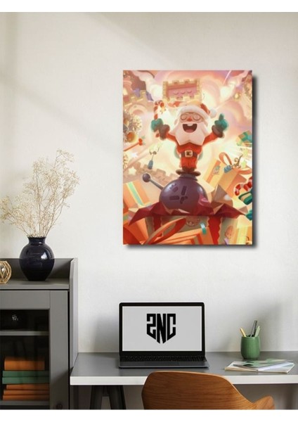 Brawl Stars, Eşsiz Tasarım Oyun, Karakter Posterleri, Özel Tasarım Kağıt Poster