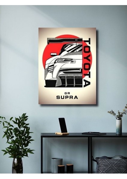 Supra gr - Toyota - Eşsiz Tasarım Motosiklet Posterleri, Özel Tasarım Kağıt Poster modelleri