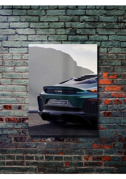 Koenigsegg Gemera, Eşsiz Tasarım Otomobil Posterleri, Özel Tasarım Kağıt Poster, Duvar Sanatı
