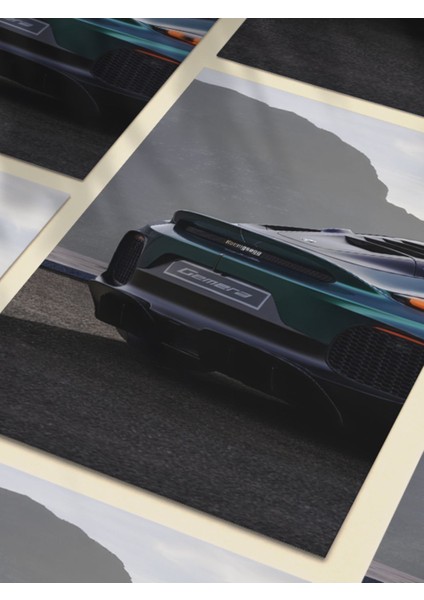 Koenigsegg Gemera, Eşsiz Tasarım Otomobil Posterleri, Özel Tasarım Kağıt Poster, Duvar Sanatı fırsatları