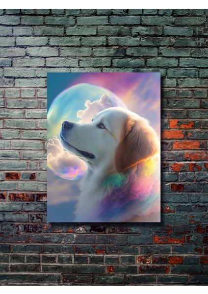 Köpek Teması, Özel Tasarım Kağıt Poster, Duvar Sanatı