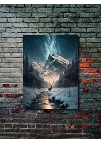 Manzara, Doğa Temalı Poster, Özel Tasarım Kağıt Poster, Duvar Sanatı