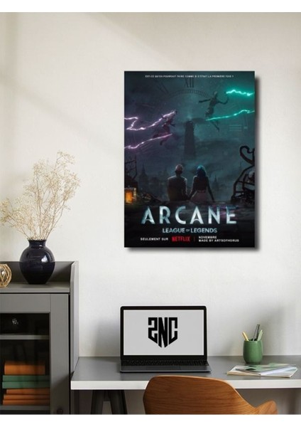 Arcane - L.o.l - Oyun Posterleri, Özel Tasarım Kağıt Poster fiyatları