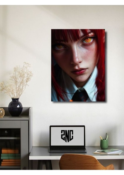 Makima - Chainsaw Man, Anime - Manga Serisi, Özel Tasarım Kağıt Poster, Duvar Sanatı fiyatları