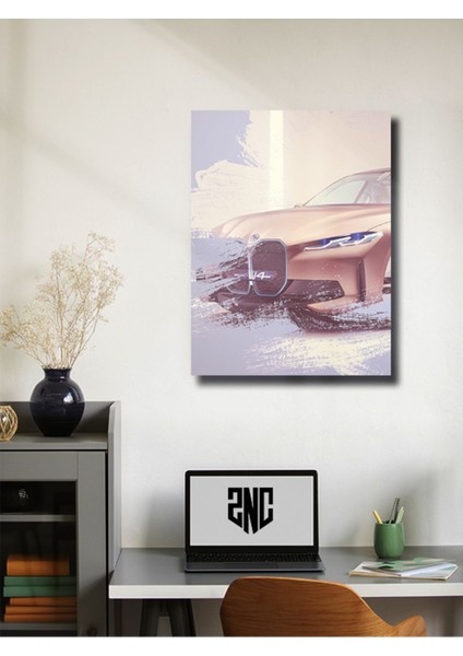 Bmw I4, Eşsiz Tasarım Otomobil Posterleri, Özel Tasarım Kağıt Poster, Duvar Sanatı fiyatları