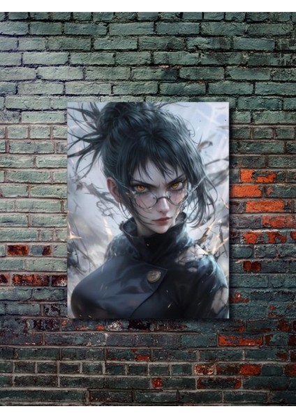 Maki Zenin - Jujutsu Kaisen, Anime - Manga Serisi, Özel Tasarım Kağıt Poster, Duvar Sanatı