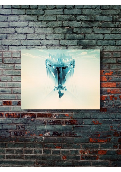 The Mandalorian, Film, Dizi, Karakter Posterleri, Özel Tasarım Kağıt Poster, Duvar Sanatı