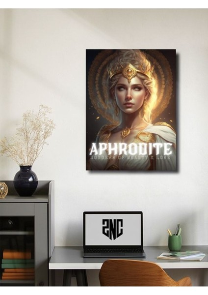 Aphrodite - Eşsiz Tasarım Yunan Tanrıları, Mitoloji, Karakter Posterleri, Özel Tasarım Kağıt Poster, fiyatları