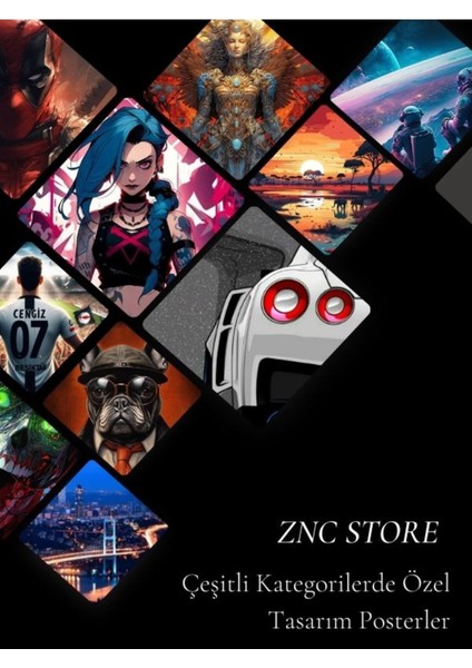 Jinx - Oyun Posterleri, Özel Tasarım Kağıt Poster fırsatları