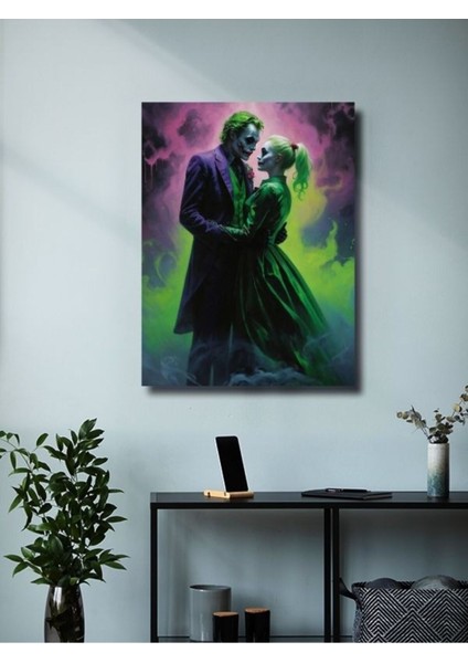 Joker ve Harley Quinn, Dizi, Film ve Karakter Özel Tasarım Poster Serisi, Eşsiz Tasarım modelleri