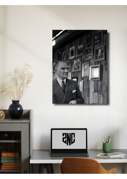 Mustafa Kemal Atatürk - Önemli Kişiler, Tarihi Kişiler, Özel Tasarım Kağıt Poster, Duvar Sanatı fiyatları