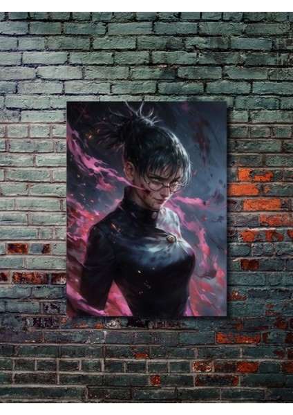 Maki Zenin - Jujutsu Kaisen, Anime - Manga Serisi, Özel Tasarım Kağıt Poster, Duvar Sanatı