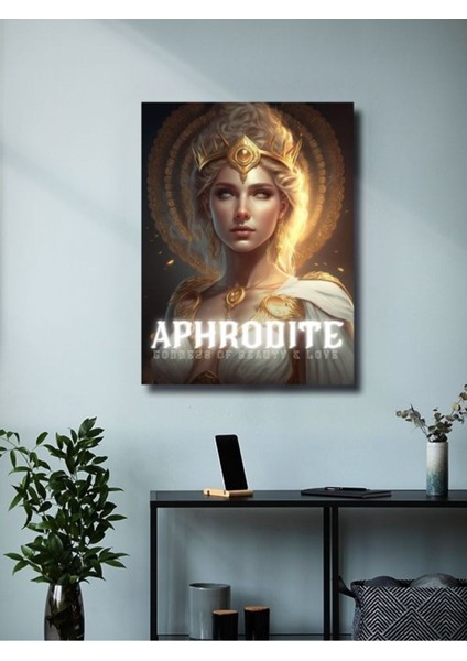 Aphrodite - Eşsiz Tasarım Yunan Tanrıları, Mitoloji, Karakter Posterleri, Özel Tasarım Kağıt Poster, modelleri