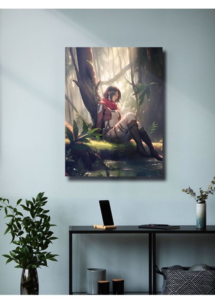 Mikasa Akerman - Attack On Titan - Anime & Manga Posterleri, Özel Tasarım Kağıt Poster fiyatları