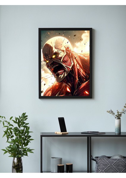 Reiner - Attack On Titan - Anime & Manga Posterleri, Özel Tasarım Kağıt Poster, Duvar Sanatı fiyatları