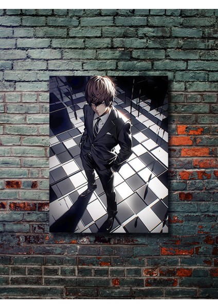 Yagami Light, Death Note, Özel Tasarım Kağıt Poster, Duvar Sanatı