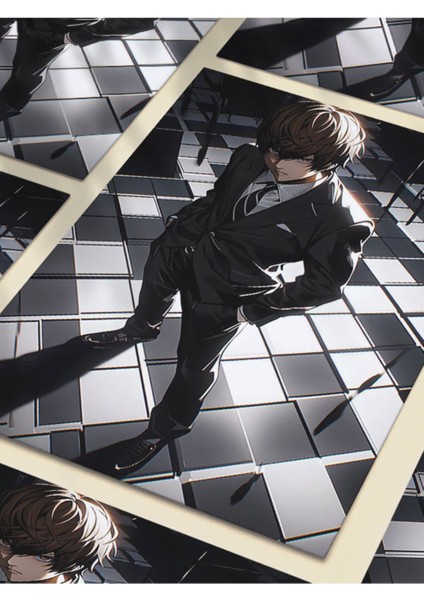 Yagami Light, Death Note, Özel Tasarım Kağıt Poster, Duvar Sanatı fırsatları