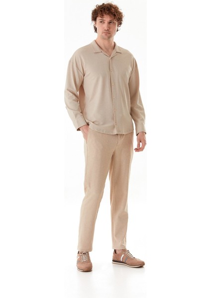 Beli Bağcıklı Jogger Pantolon