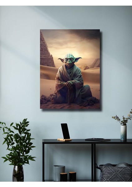Yoda, Starwars, Dizi, Film ve Karakter Özel Tasarım Poster Serisi, Eşsiz Tasarım,