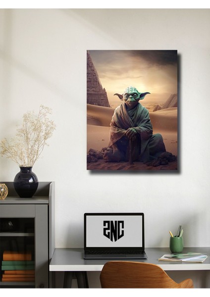Yoda, Starwars, Dizi, Film ve Karakter Özel Tasarım Poster Serisi, Eşsiz Tasarım,