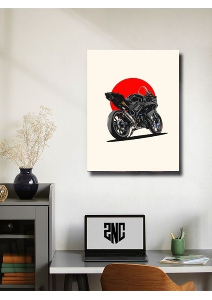 R15 V3 - Yamaha - Eşsiz Tasarım Motosiklet Posterleri, Özel Tasarım Kağıt Poster fiyatları