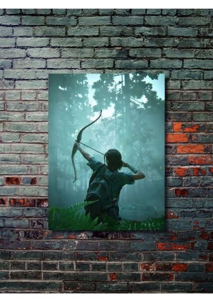 Ellie, The Last Of Us, Eşsiz Tasarım Oyun, Karakter Posterleri, Özel Tasarım Kağıt Poster,