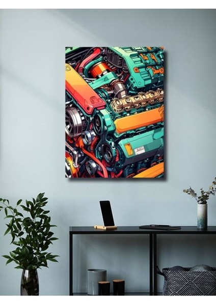 Motor Posterleri, Eşsiz Tasarım Otomobil ve Motosiklet Posterleri, Özel Tasarım Kağıt Poster modelleri