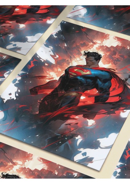 Superman, Dizi, Film ve Karakter Özel Tasarım Poster Serisi, Eşsiz Tasarım, Karakter Posterleri, fırsatları