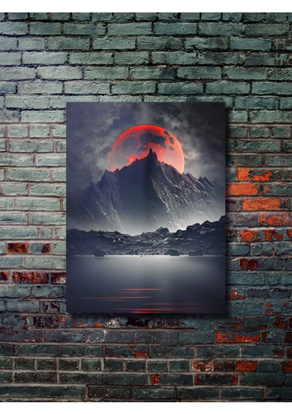 Manzara, Doğa Temalı Poster, Özel Tasarım Kağıt Poster, Duvar Sanatı