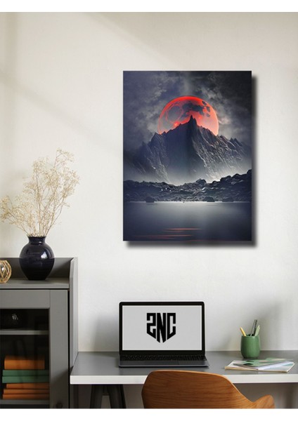 Manzara, Doğa Temalı Poster, Özel Tasarım Kağıt Poster, Duvar Sanatı