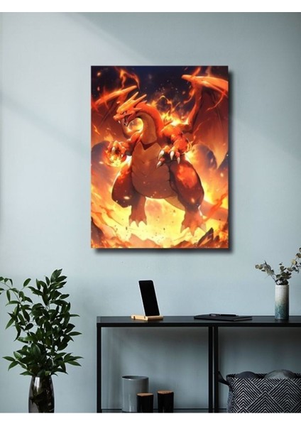 Charizard - Pokemon - Anime & Manga Posterleri, Özel Tasarım Kağıt Poster modelleri
