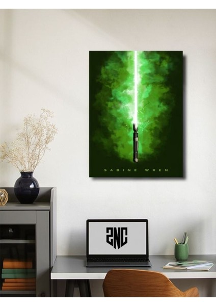 Sabine Wren, Starwars Işın Kılıcı Koleksiyon, Film ve Karakter Özel Tasarım Poster Serisi fiyatları