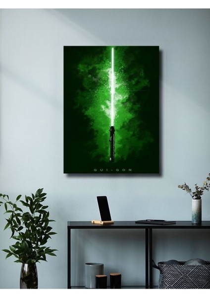 Qui-Gon, Starwars Işın Kılıcı Koleksiyon, Film ve Karakter Özel Tasarım Poster Serisi modelleri