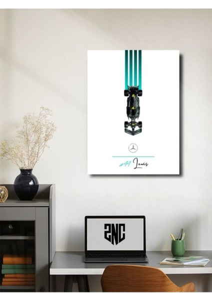 Lewis H. - Formula -1 - Eşsiz Tasarım Otomobil Posterleri, Özel Tasarım Kağıt Poster fiyatları