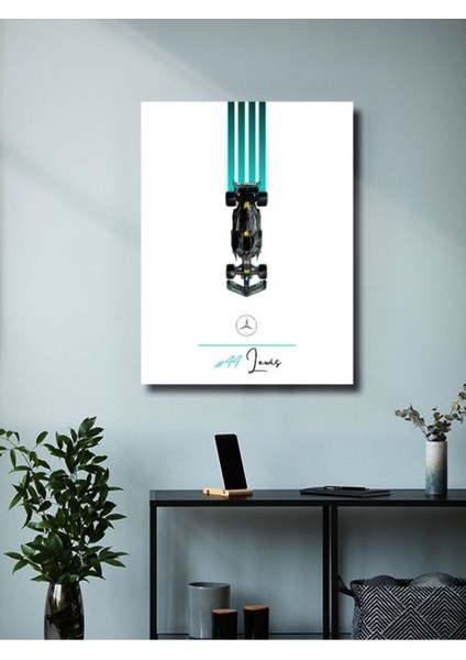 Lewis H. - Formula -1 - Eşsiz Tasarım Otomobil Posterleri, Özel Tasarım Kağıt Poster modelleri