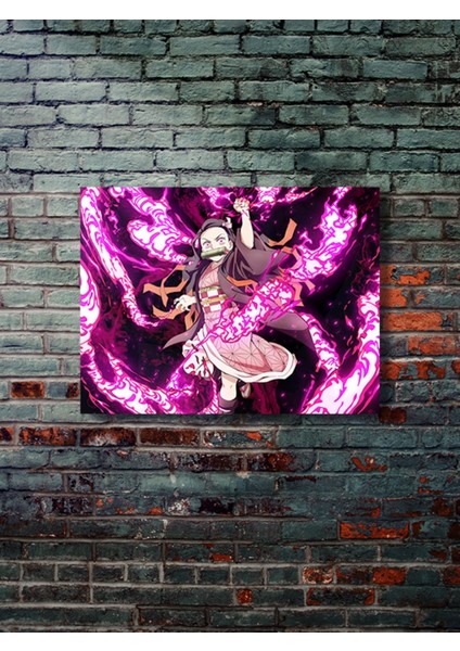 Nezuko - Demon Slayer - Anime & Manga Posterleri, Özel Tasarım Kağıt Poster