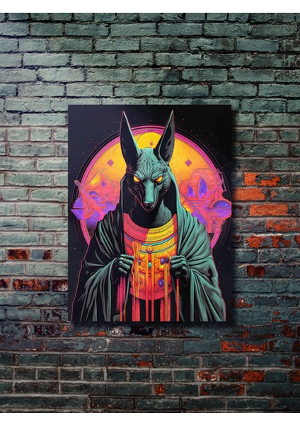 Anubis, Eşsiz Tasarım Tarih, Mitoloji, Karakter Posterleri, Özel Tasarım Kağıt Poster,