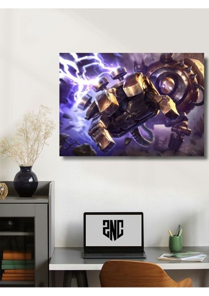 Blitzcrank - Oyun Posterleri, Özel Tasarım Kağıt Poster fiyatları
