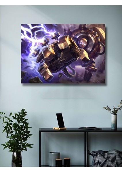 Blitzcrank - Oyun Posterleri, Özel Tasarım Kağıt Poster modelleri