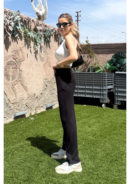 Kadın Paça Çıtçıtlı Geniş Paça Eşofman Altı 3037 modelleri