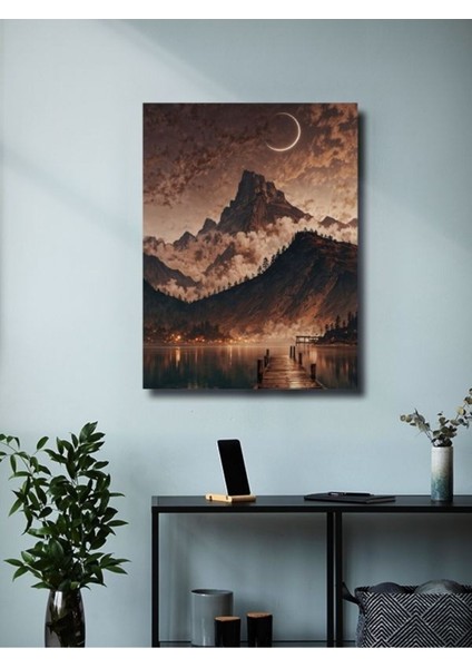 Manzara, Doğa Temalı Poster, Özel Tasarım Kağıt Poster, Duvar Sanatı modelleri