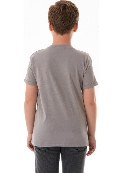 Own Way Yazı Baskılı Erkek Çocuk Tişört modelleri