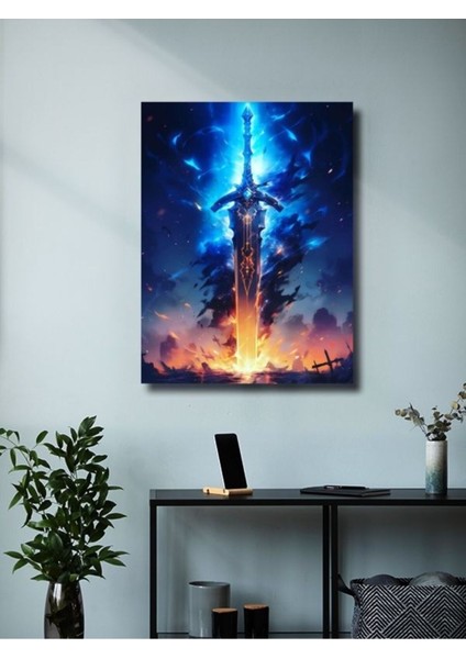 Fantastik Kılıç - Eşsiz Tasarım Silah ve Silah Şemaları Posterleri, Özel Tasarım Kağıt Poster modelleri