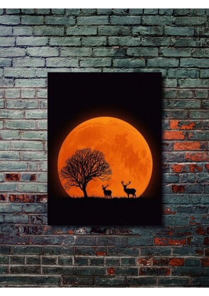 Manzara, Doğa Temalı Poster, Özel Tasarım Kağıt Poster, Duvar Sanatı