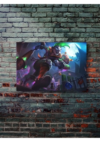 Ekko - Oyun Posterleri, Özel Tasarım Kağıt Poster