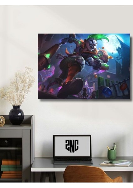 Ekko - Oyun Posterleri, Özel Tasarım Kağıt Poster fiyatları